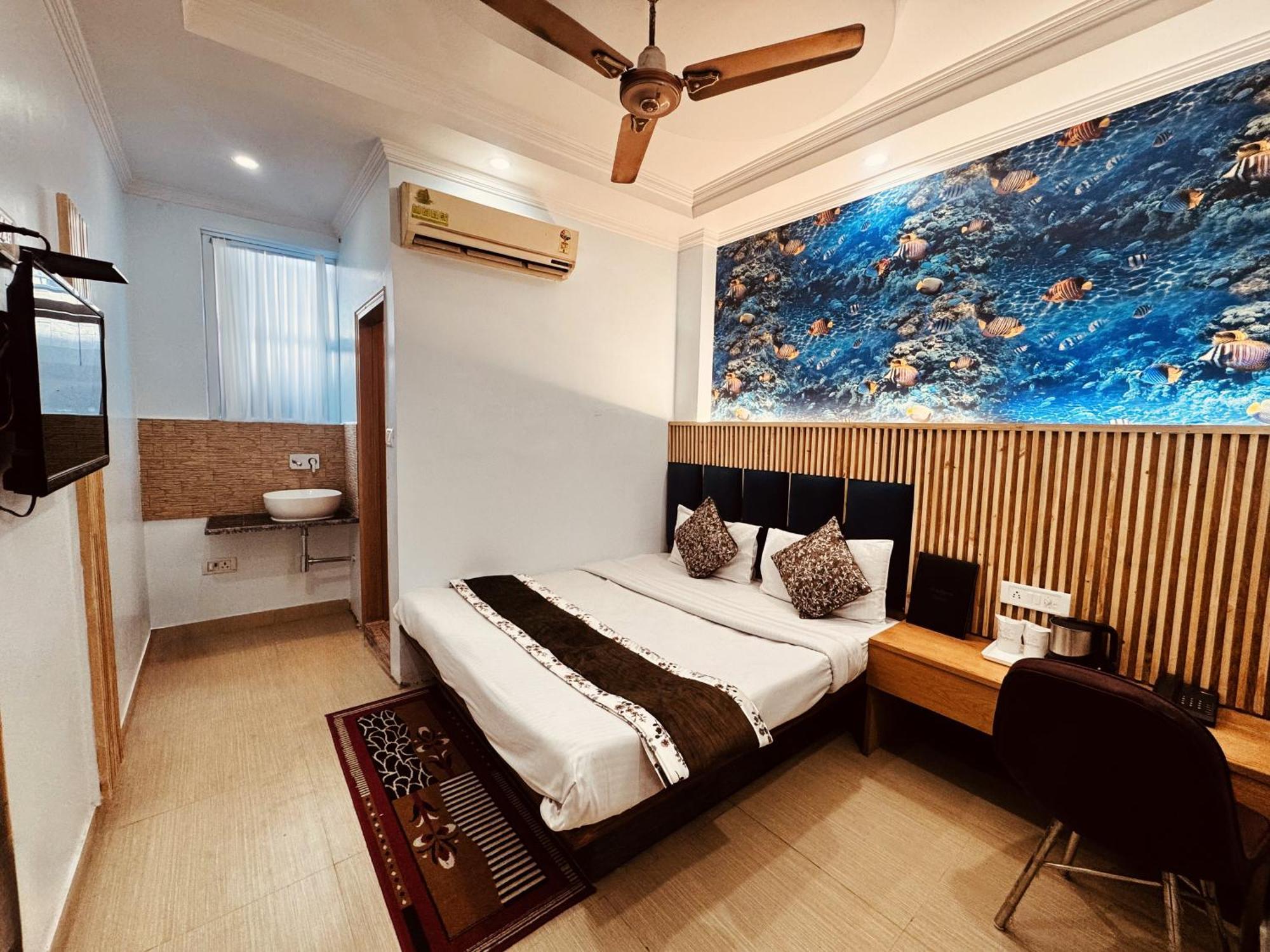 Hotel Jai Balaji, Paharganj, New Delhi Railway Station מראה חיצוני תמונה